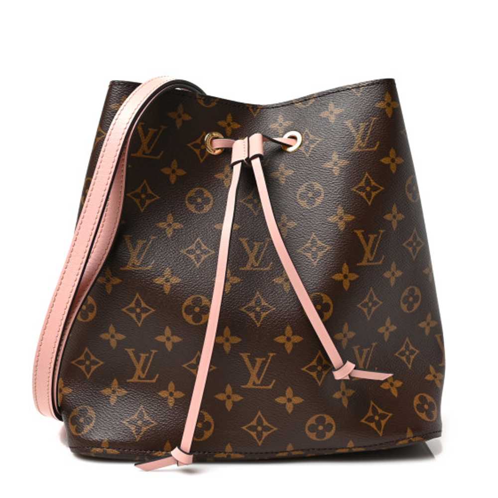 LOUIS VUITTON Monogram Neonoe MM Rose Poudre - image 1