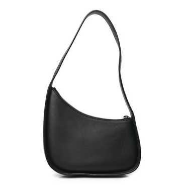 THE ROW Smooth Calfskin Half Moon Shoulder Bag Bl… - image 1