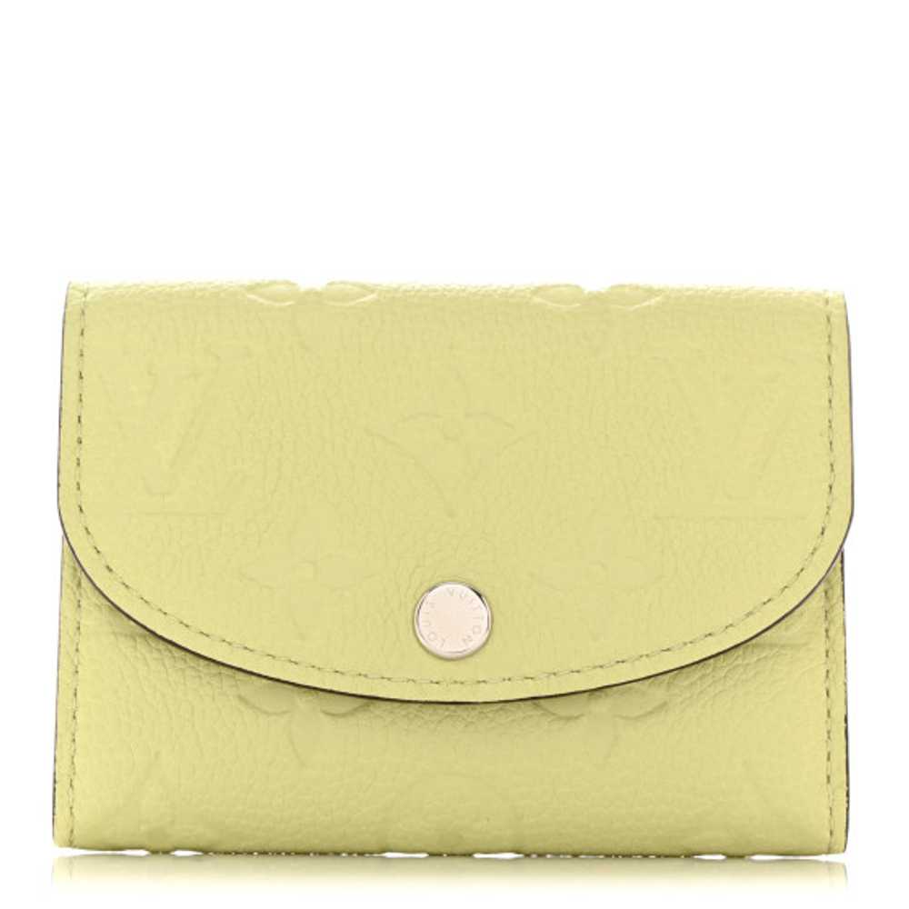 LOUIS VUITTON Empreinte Rosalie Coin Purse Green - image 1