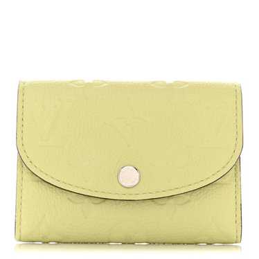 LOUIS VUITTON Empreinte Rosalie Coin Purse Green