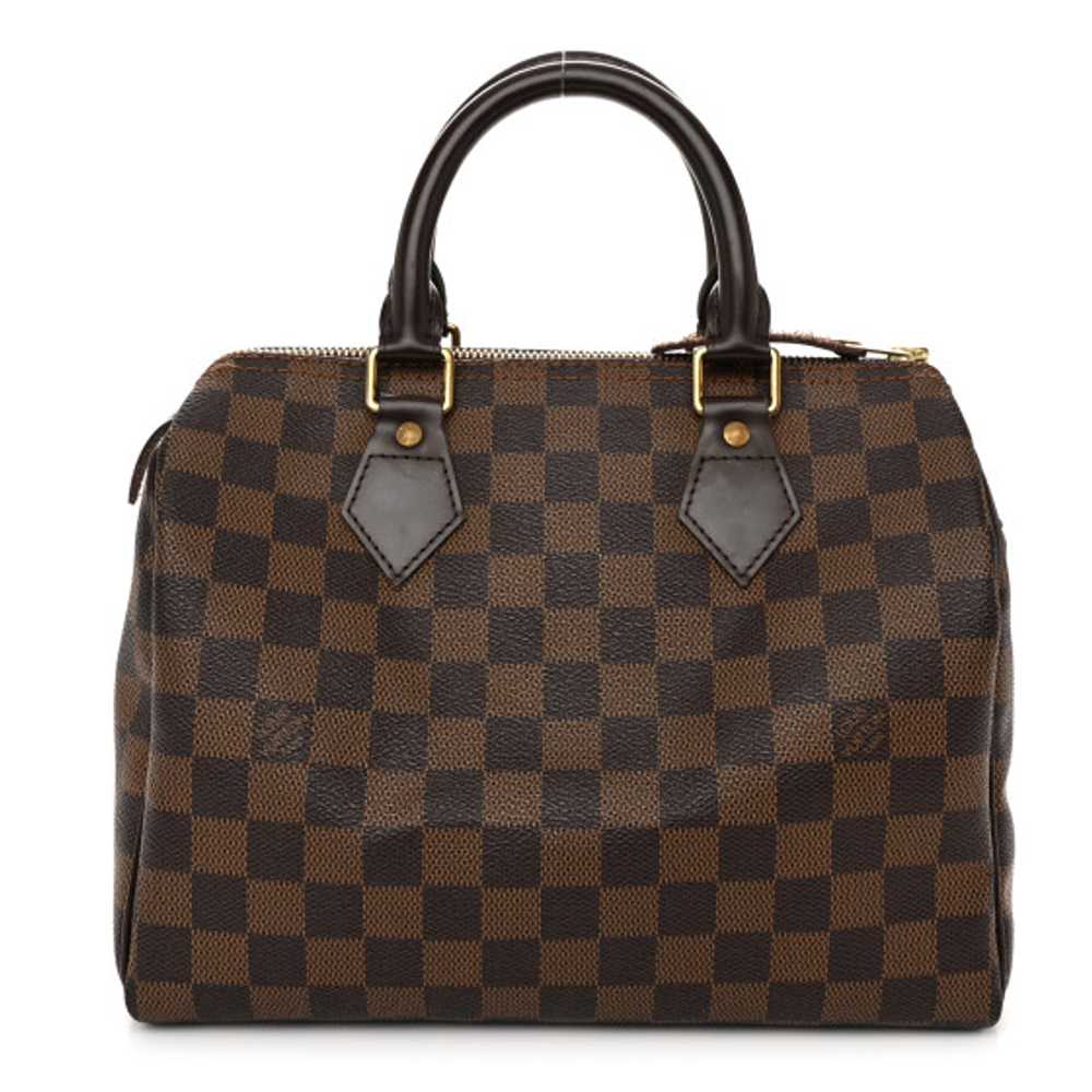 LOUIS VUITTON Damier Ebene Speedy 25 - image 1