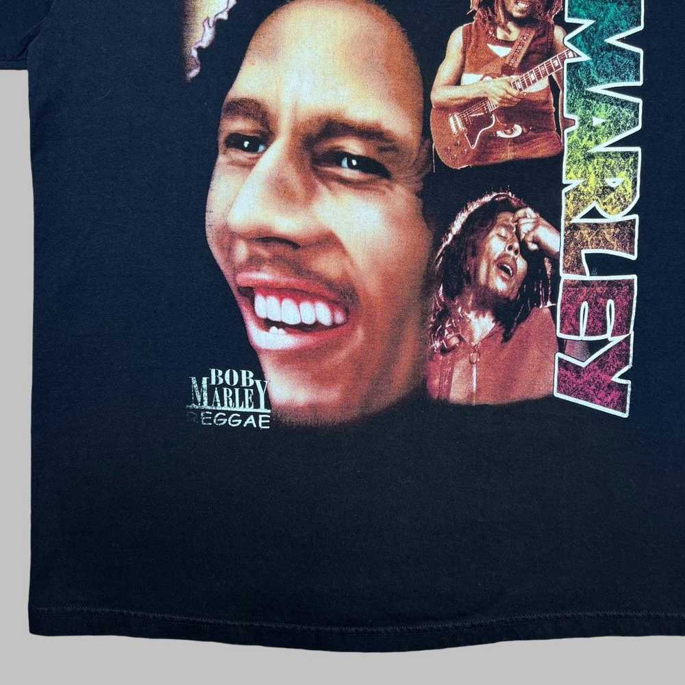 Rap Tees × Streetwear × Vintage 90s Bob Marley Ra… - image 7