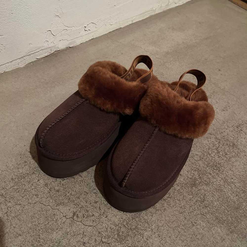 UGG sheepskin boots 24.0cm brown - image 1