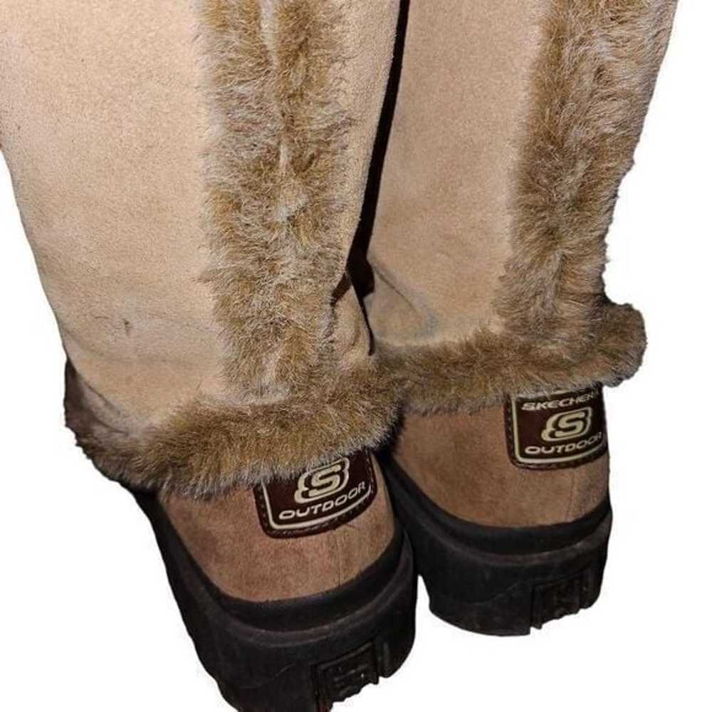 Y2k Sketchers platform fur boots - image 4