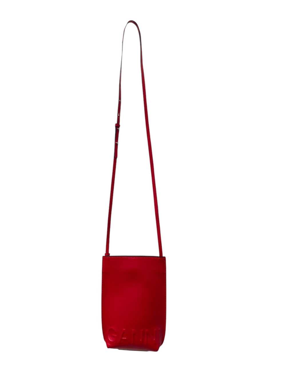 GANNI/Cross Body Bag/Leather/RED/ - image 1