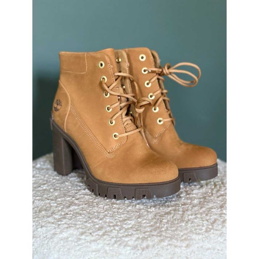 Timberland Lana Point Lace-Up Wheat Nubuck 8 - image 2