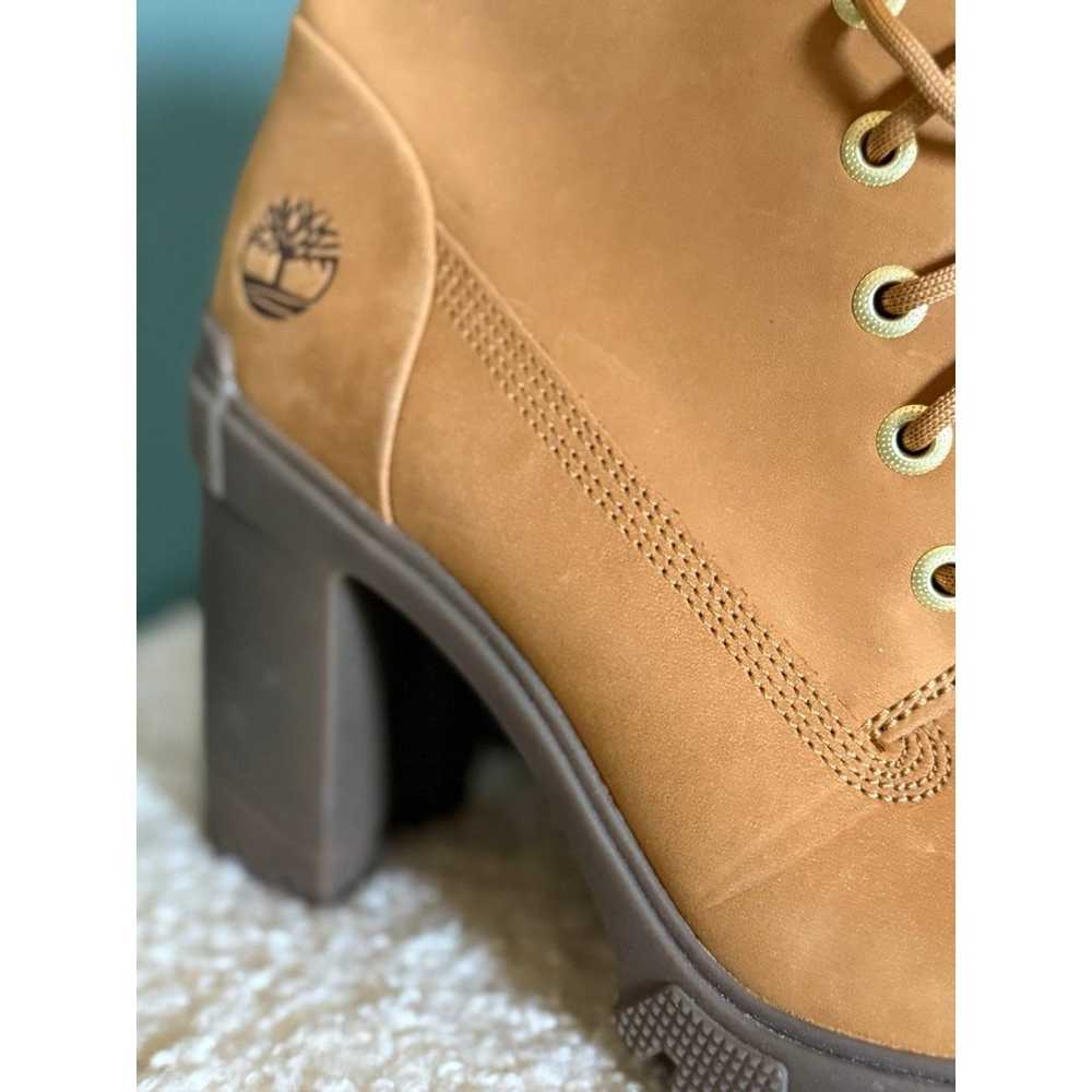 Timberland Lana Point Lace-Up Wheat Nubuck 8 - image 3