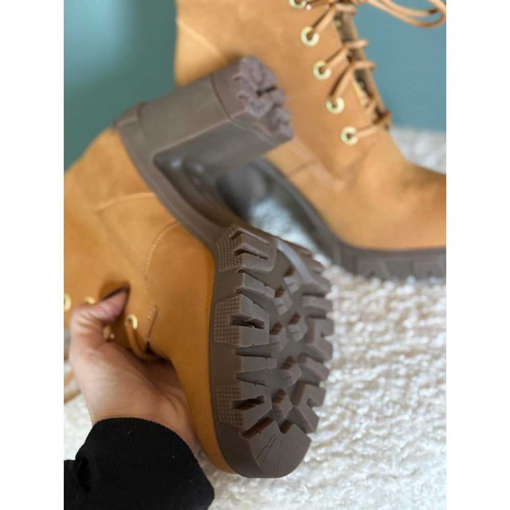 Timberland Lana Point Lace-Up Wheat Nubuck 8 - image 4