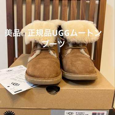 Genuine Beautiful UGG 2Way Sheepskin Boots 6.5 Ch… - image 1