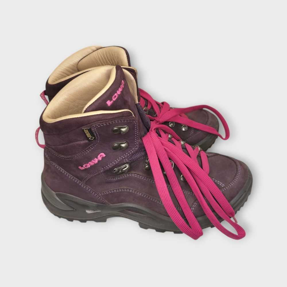 Womens LOWA Renegade Gore Tex Hiking Boot Brown L… - image 5