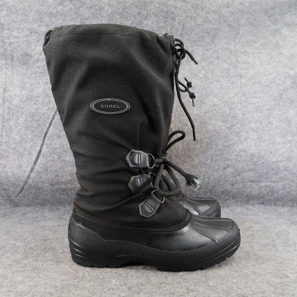 Sorel Boots Womens 7 Snow Winter Tall Lined Black… - image 2