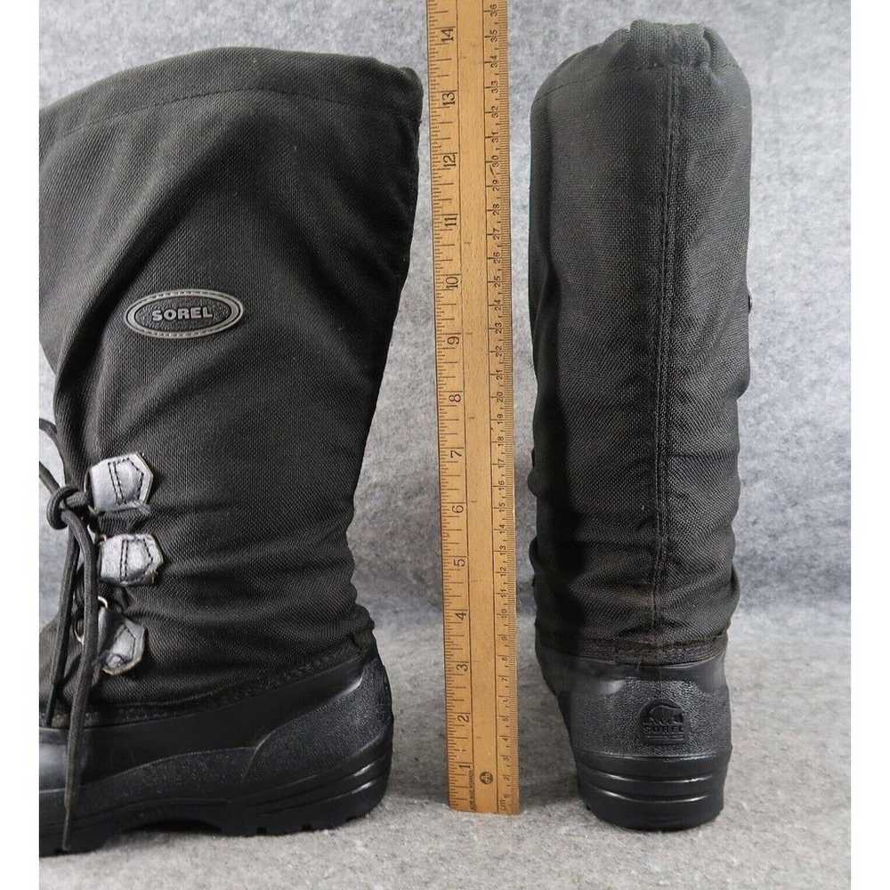 Sorel Boots Womens 7 Snow Winter Tall Lined Black… - image 7