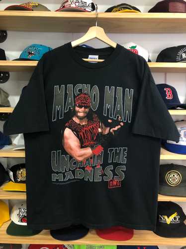 Vintage 1998 WCW Macho Man NWO Wrestling Tee Size 