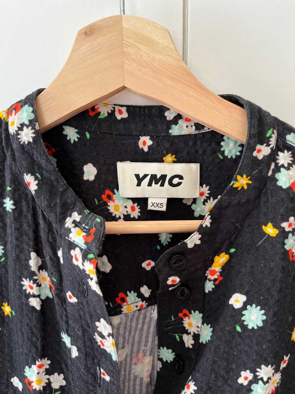 ymc- you must create Seersucker Manon collarless … - image 3