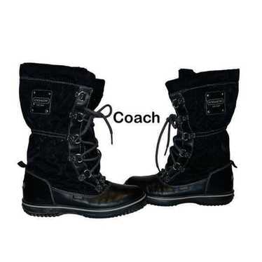 Coach Shaine snow boots size 6b