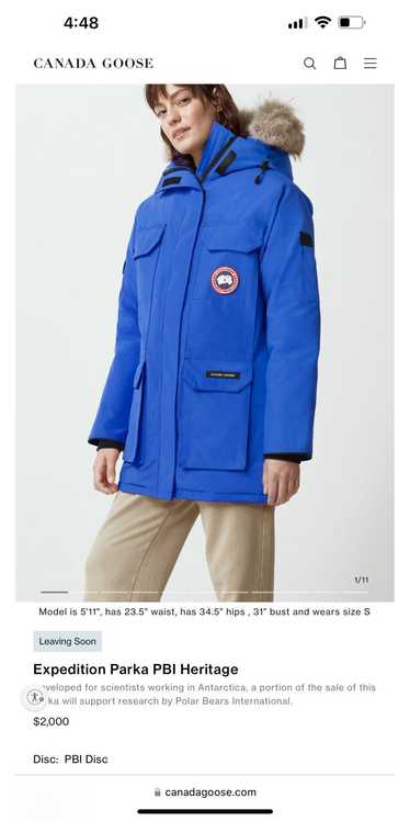 Canada Goose Expedition Parka PBI Heritage (XS-Lad