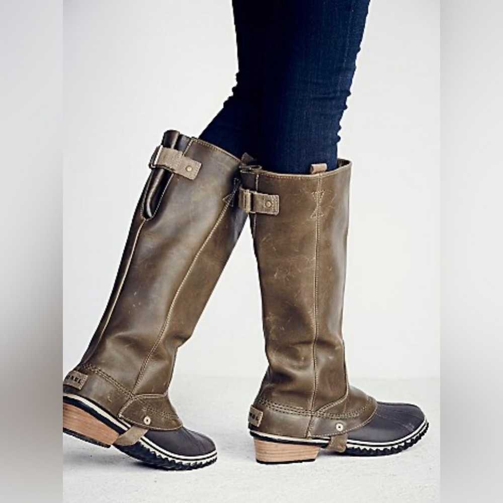 Sorel Slimpack Equestrian Snow/Rain Riding Boots … - image 1