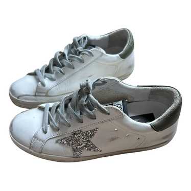 Golden Goose Superstar leather trainers