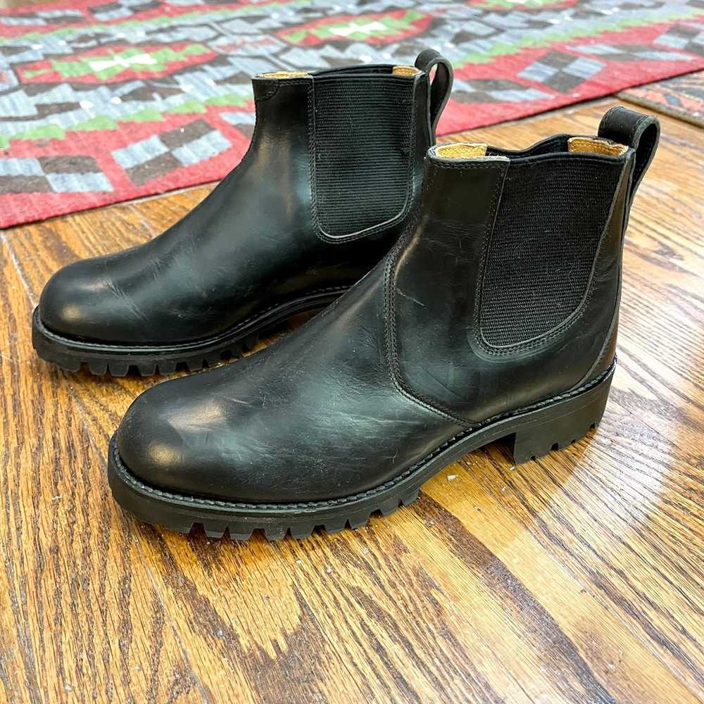 NEW arts & science lug sole winter Chelsea boots - image 3