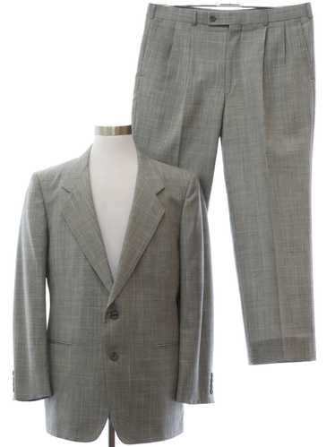 1990's The Lions Den Mens Wool Linen Blend Suit