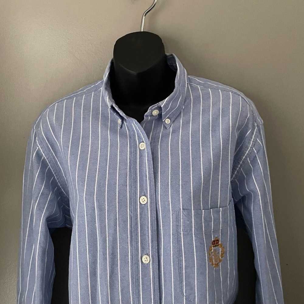 Ralph Lauren VTG Ralph Lauren Striped Button Down… - image 2