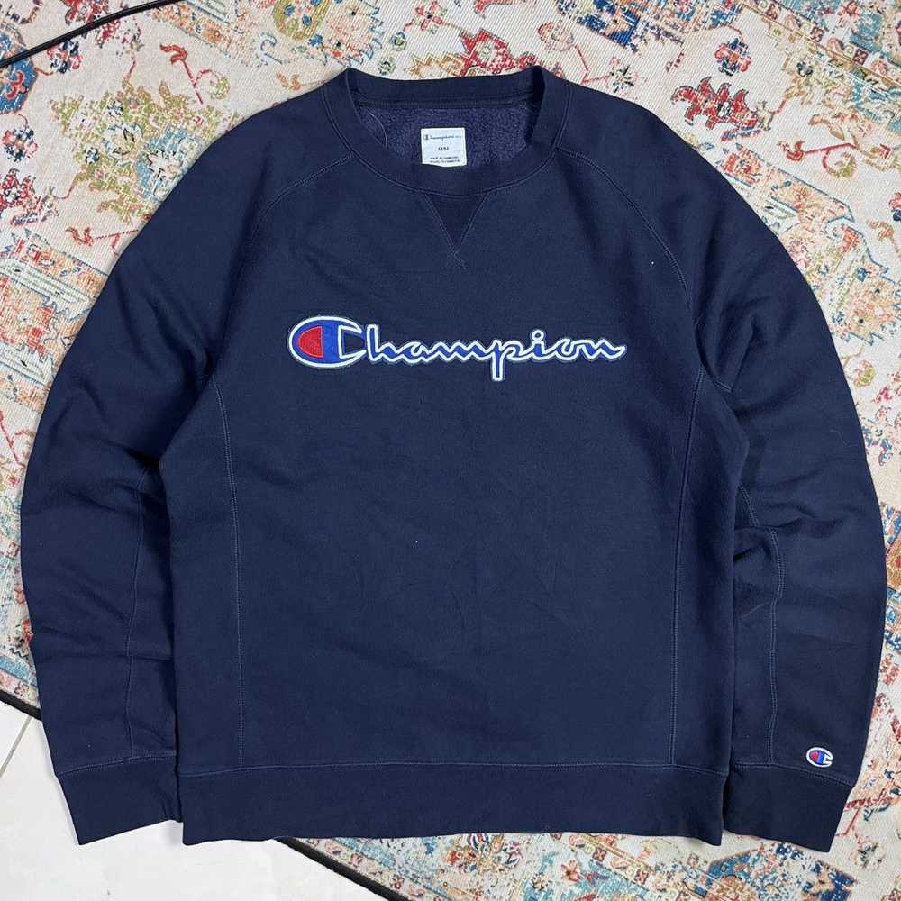 Champion × Japanese Brand × Vintage Crewneck cham… - image 1