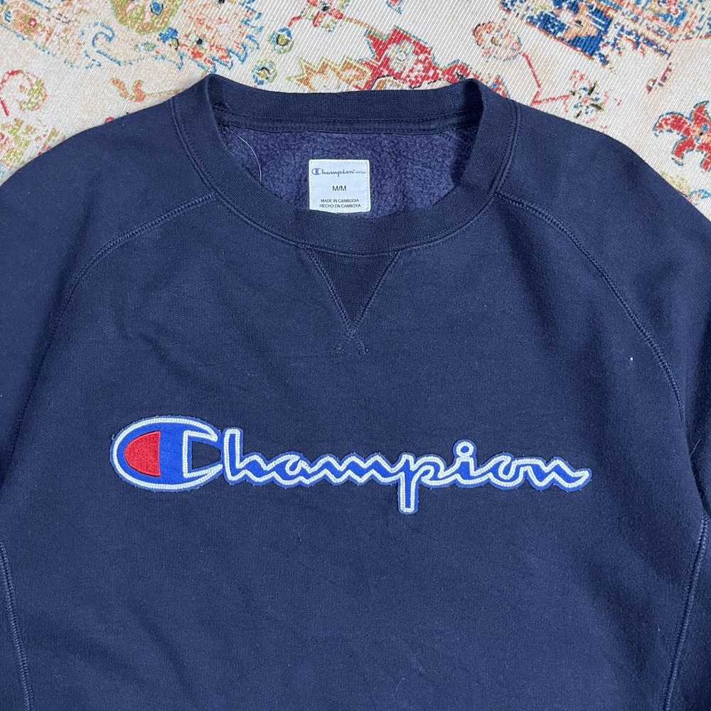 Champion × Japanese Brand × Vintage Crewneck cham… - image 3