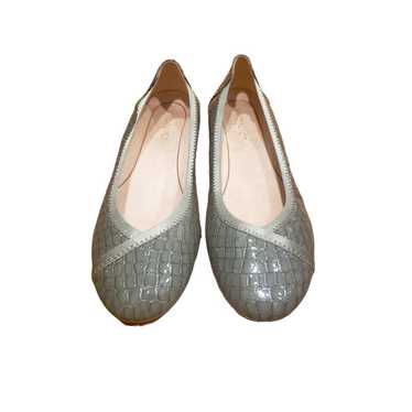 Vionic Carroll Ballet Flat Green Croc Embossed Si… - image 1