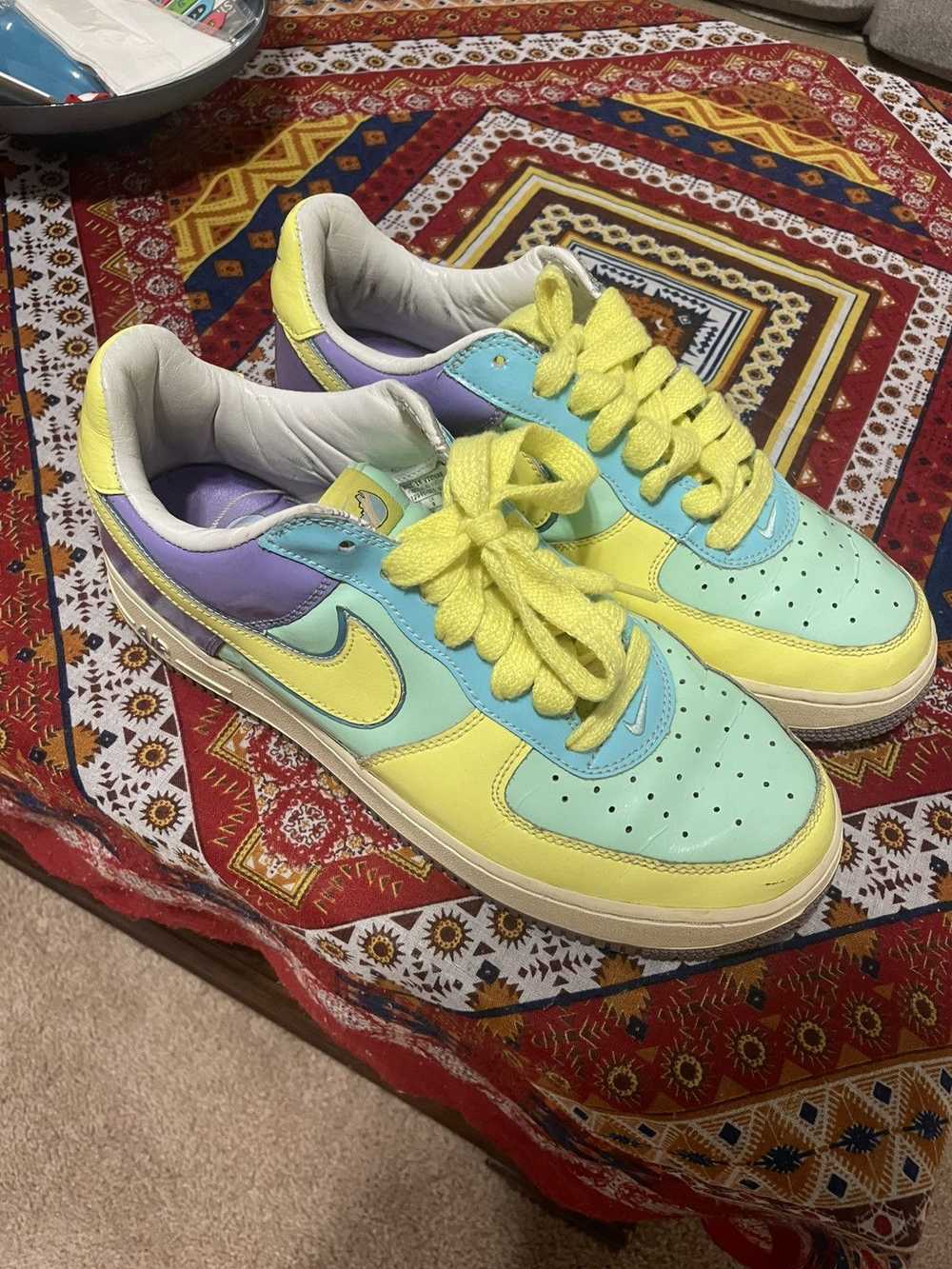 Nike AF1 Easter Egg Premium Size 10 Vintage 2005 - image 2