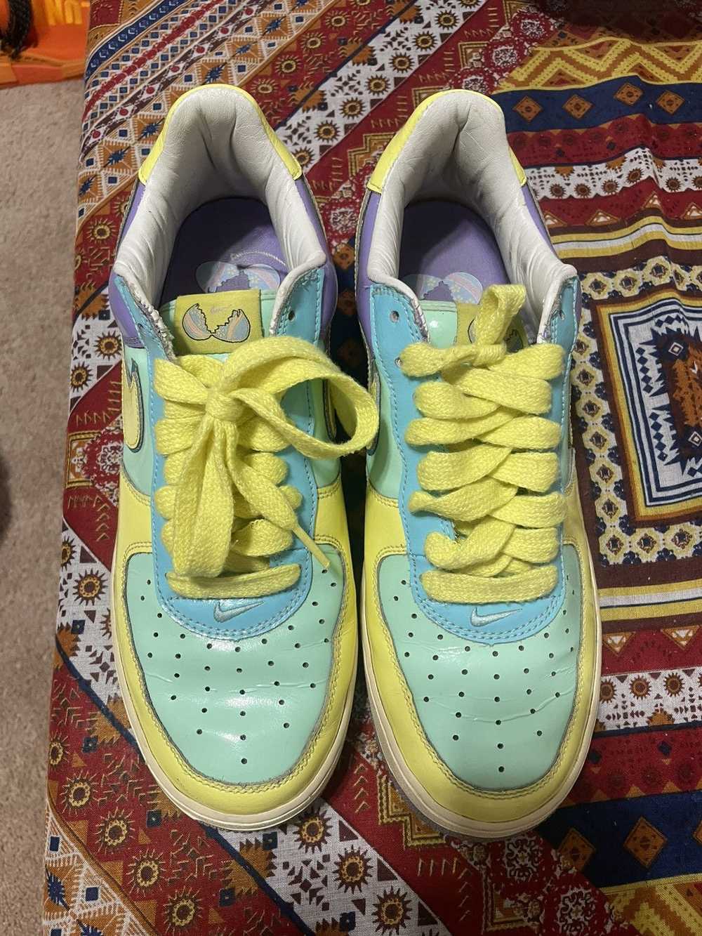 Nike AF1 Easter Egg Premium Size 10 Vintage 2005 - image 3