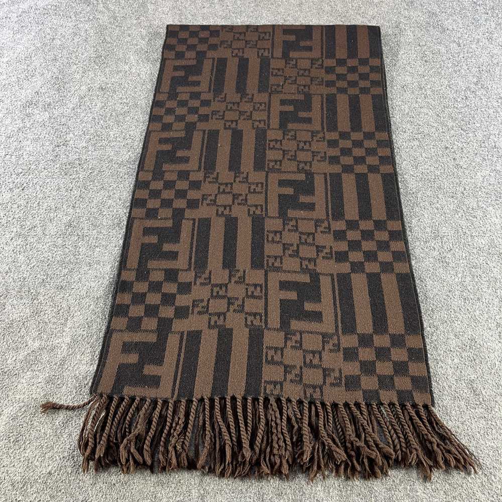 Fendi × Vintage Vintage Fendi Scarf / Muffler / N… - image 2