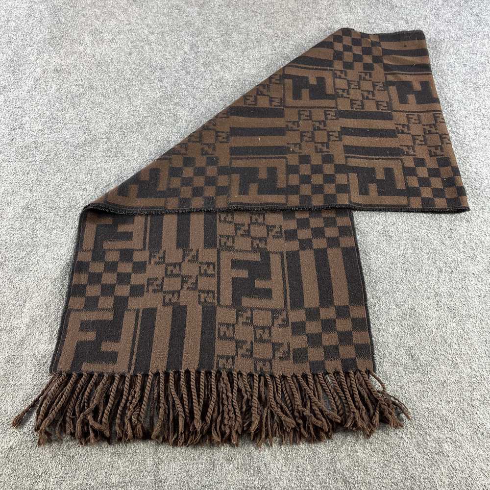 Fendi × Vintage Vintage Fendi Scarf / Muffler / N… - image 3