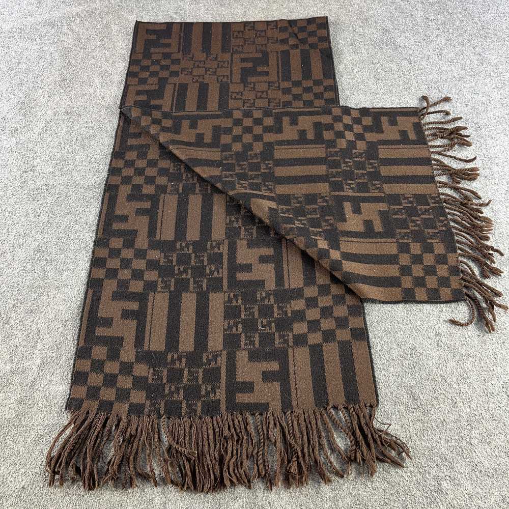 Fendi × Vintage Vintage Fendi Scarf / Muffler / N… - image 4