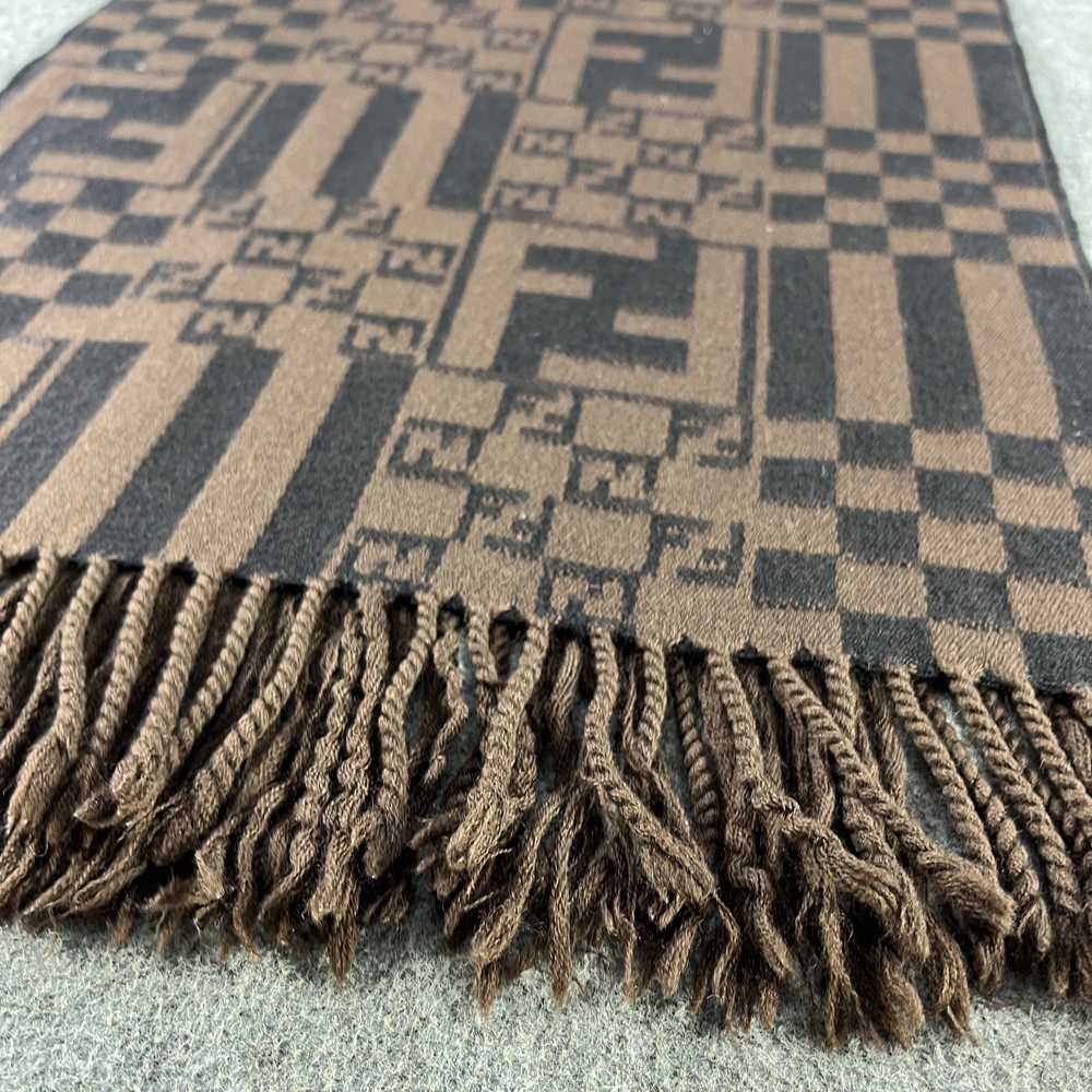 Fendi × Vintage Vintage Fendi Scarf / Muffler / N… - image 8