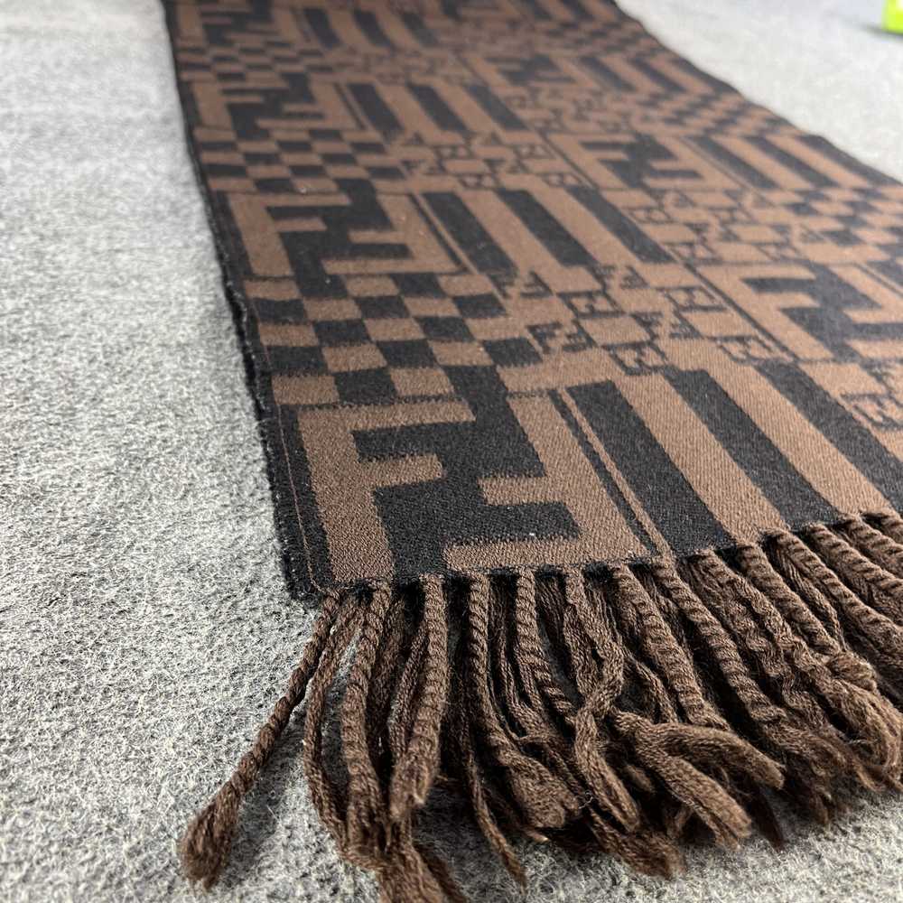 Fendi × Vintage Vintage Fendi Scarf / Muffler / N… - image 9