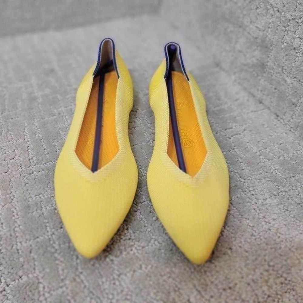 Rothys The Point Women's Size 7.5 US Yellow Sunsh… - image 3