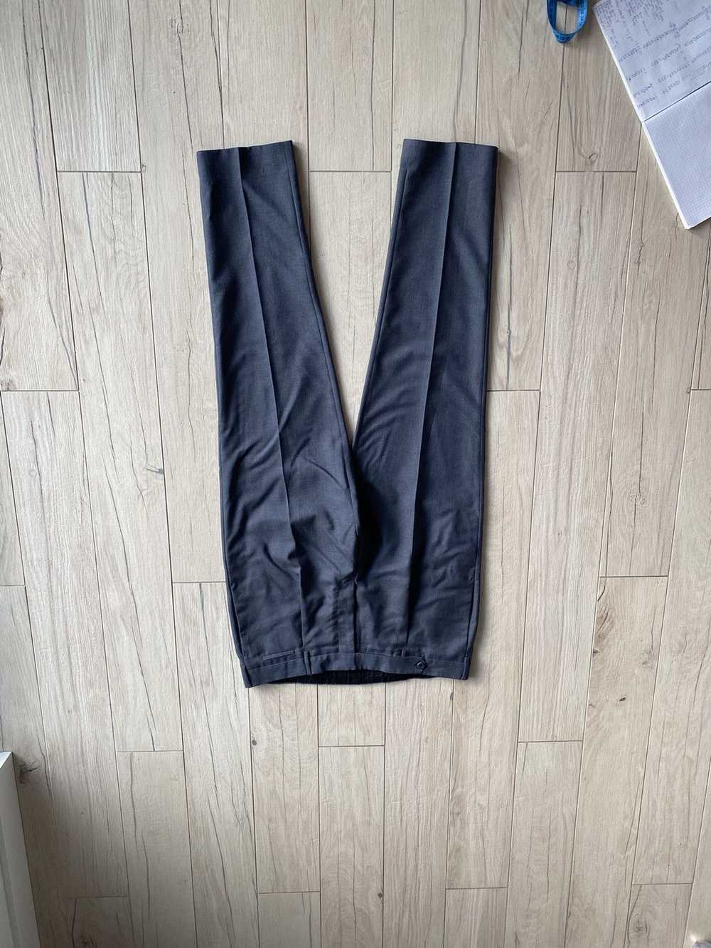 Prada SS11 Prada Dark Navy Mohair Casual Pants - image 1