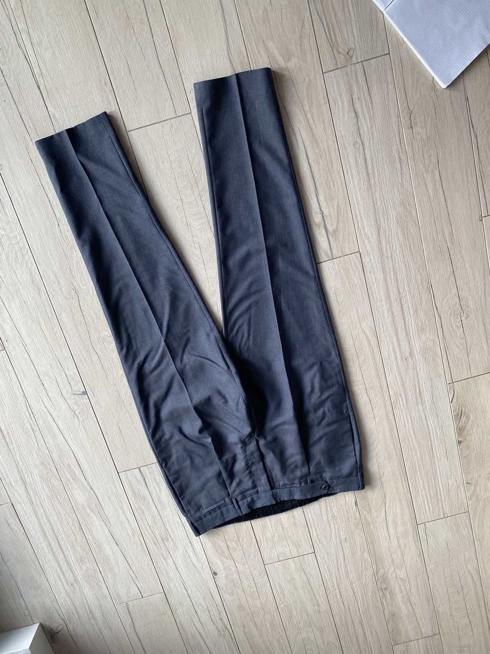 Prada SS11 Prada Dark Navy Mohair Casual Pants - image 3