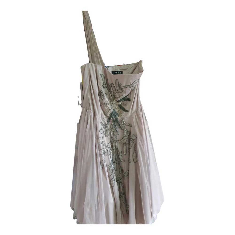 Non Signé / Unsigned Silk mid-length dress - image 1