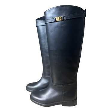 Massimo Dutti Leather riding boots - image 1