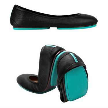 Tieks Matte Black Flats