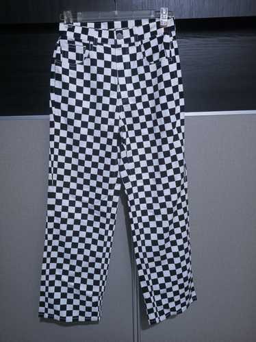 GU × Streetwear × Vans Gu checkered pants vans in… - image 1