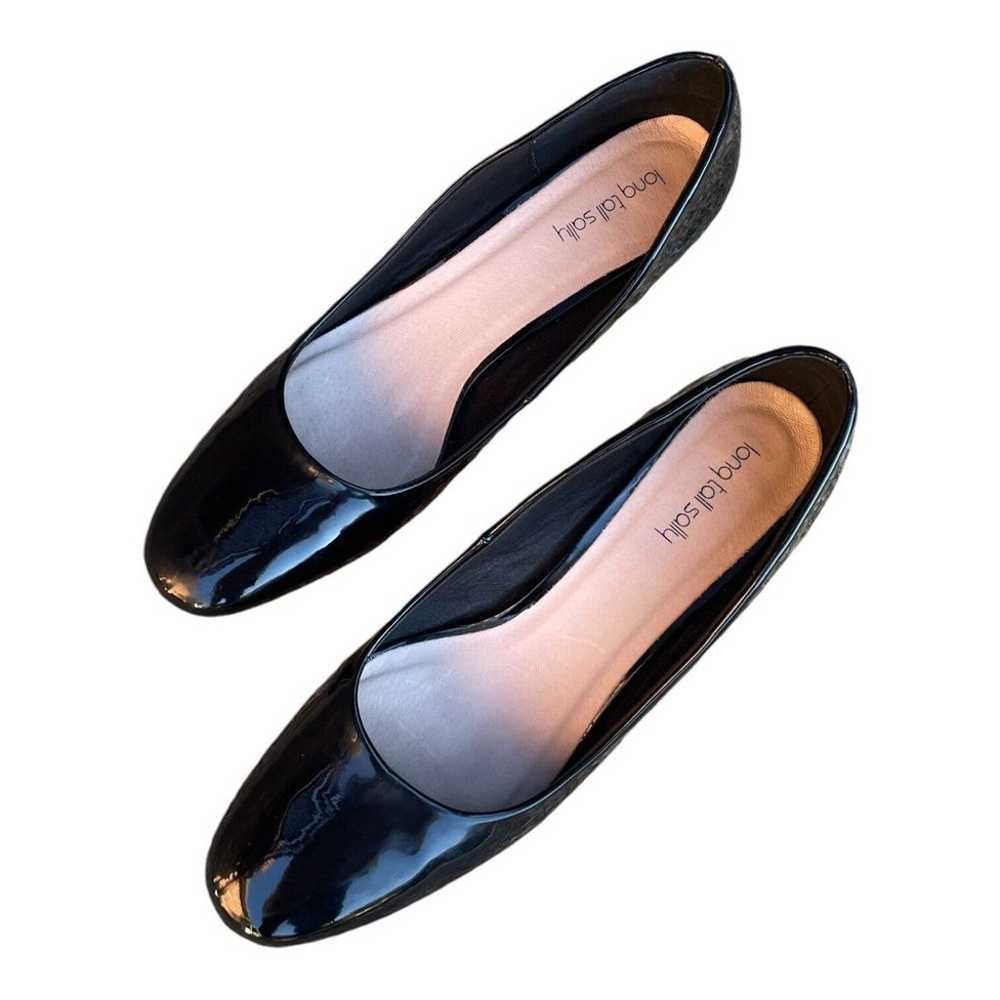 Long Tall Sally Patent Leather Pumps Black Size 1… - image 2