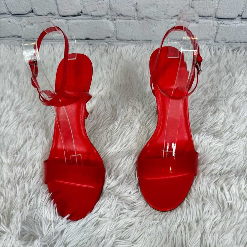 #MARC FISHER Calisty Heels Red Size 8.5 NEW - image 3