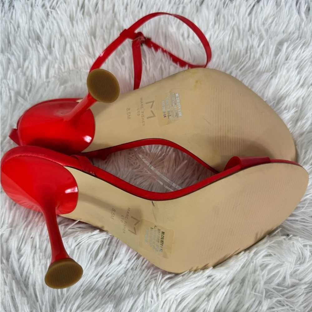 #MARC FISHER Calisty Heels Red Size 8.5 NEW - image 8