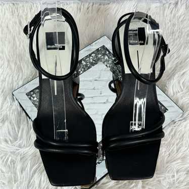 #DOLCE VITA Square Toe Heels Black Size 9 NEW