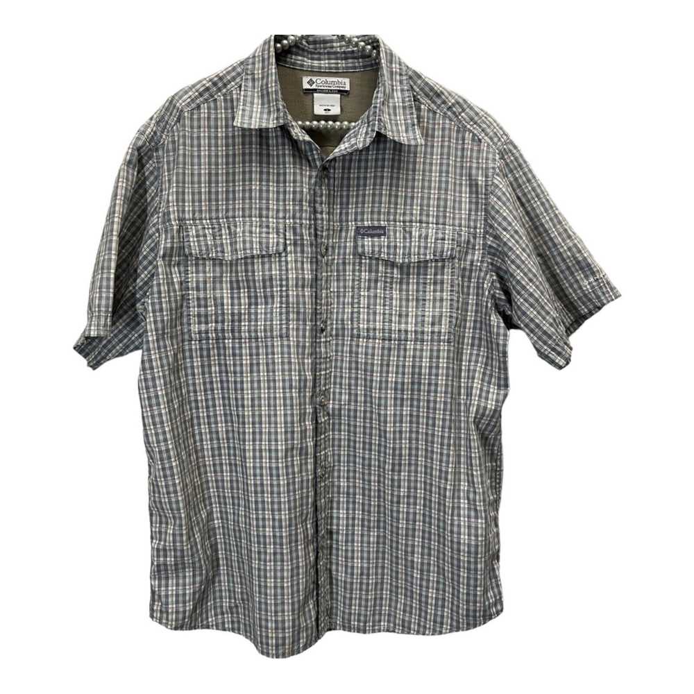 Columbia Columbia OmniShade Fishing Shirt L Short… - image 1