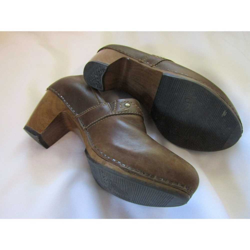 Dansko Clogs Brown Womens sz 7.5/38 Stud Emroider… - image 6