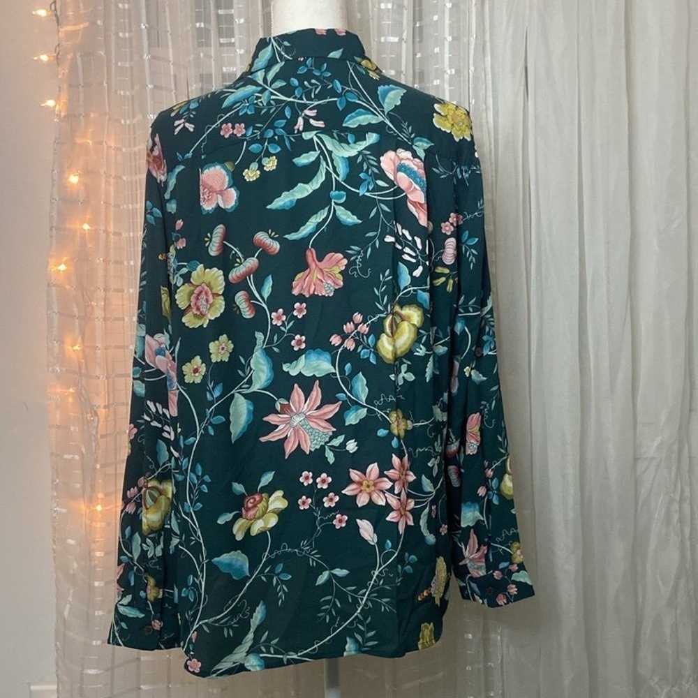 LOFT- Portofino Blouse US Size Large - image 3