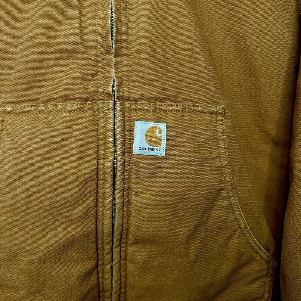 Carhartt Carhartt Canvas Quilt-Lined Jacket “Tan … - image 3